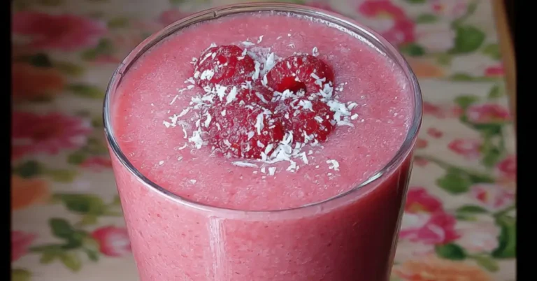 Legjobb Kókuszos-málnás turmix recept 10 perc alatt
