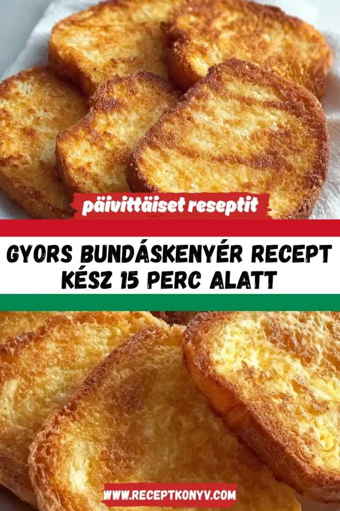 Így készül a hagyományos Bundáskenyér - lépésről lépésre | receptkonyv.com