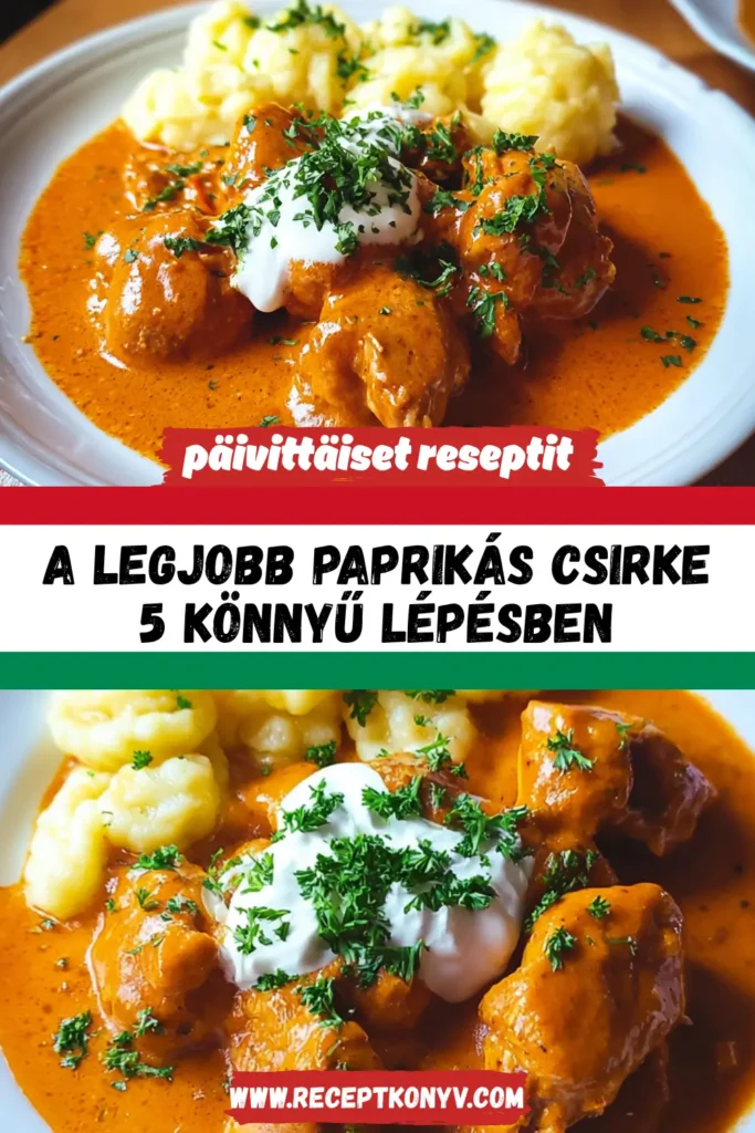 A Legjobb Paprikás Csirke 5 Könnyű Lépésben