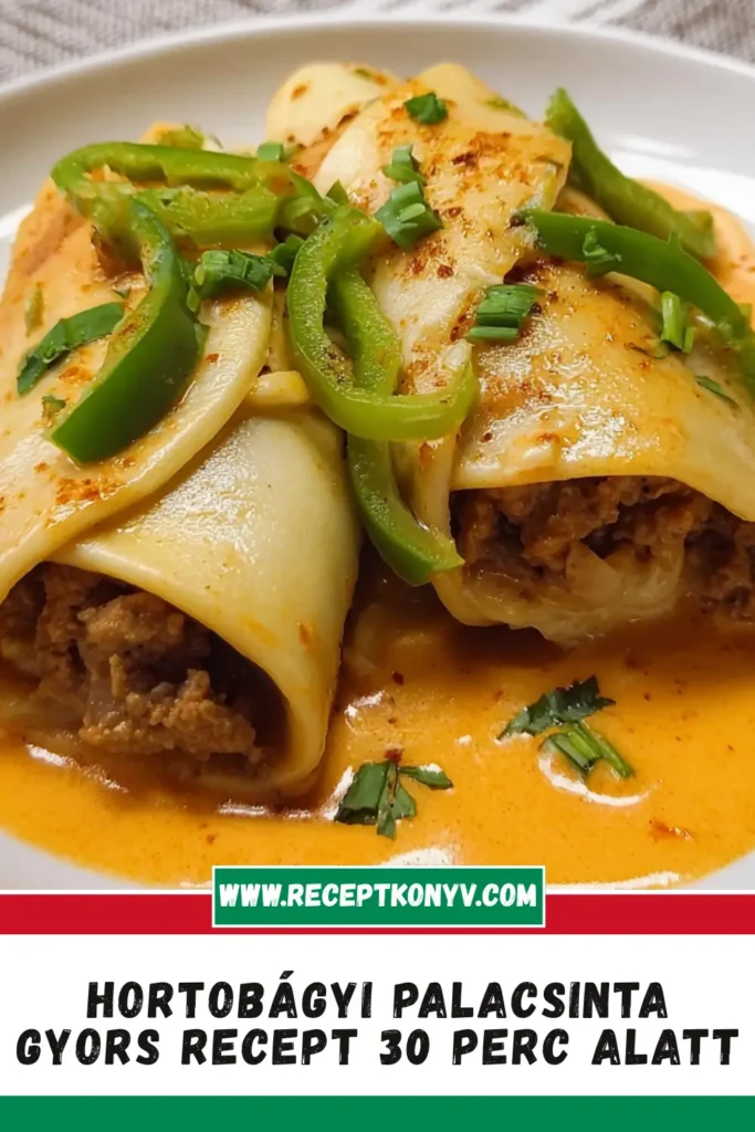 Hortobágyi palacsinta: Gyors Recept 30 Perc Alatt