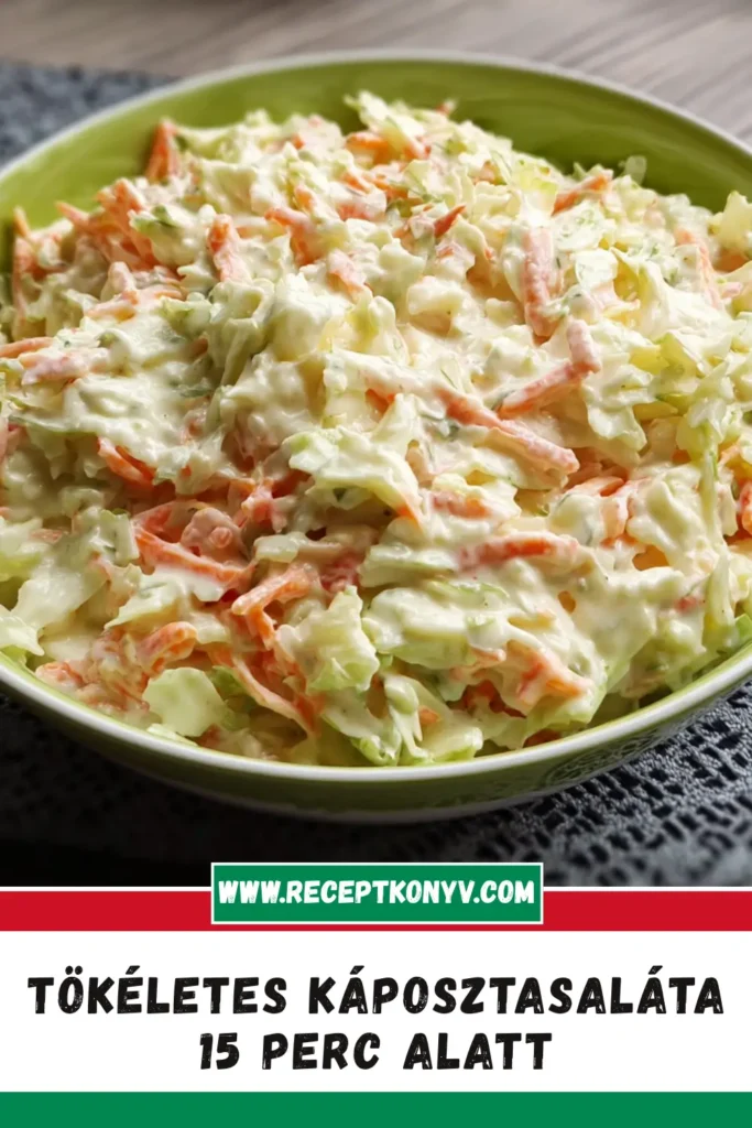 Tökéletes Káposztasaláta 15 Perc Alatt