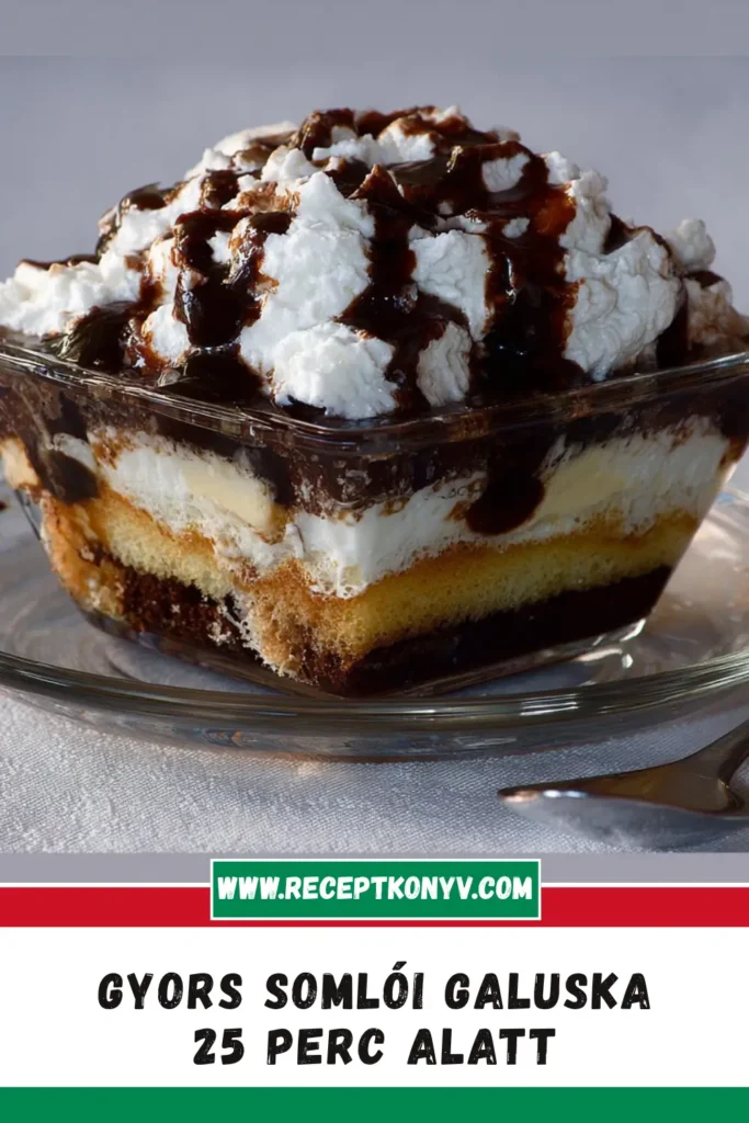 Gyors Somlói Galuska 25 Perc Alatt