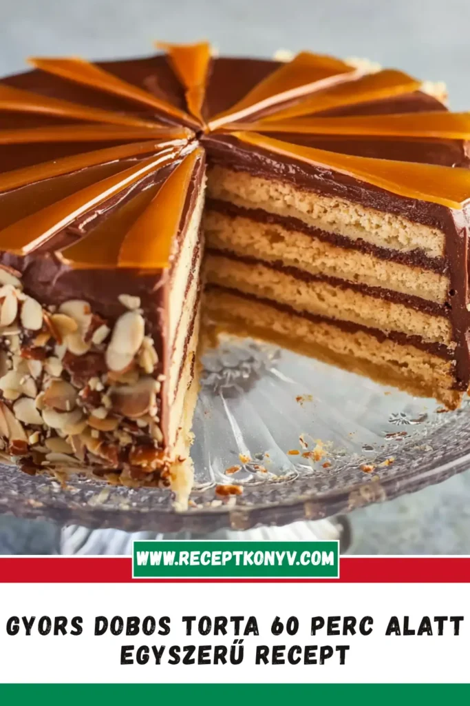 Gyors Dobos torta 60 perc alatt: Egyszerű recept