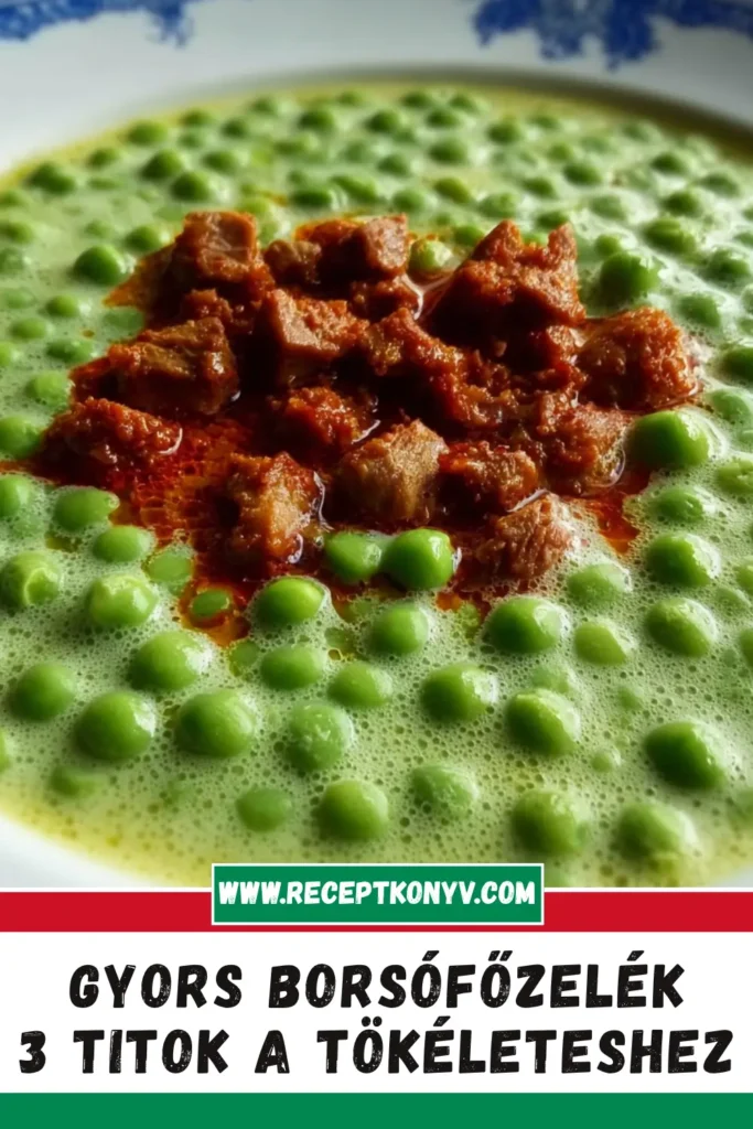 Gyors Borsófőzelék: 3 Titok a Tökéleteshez