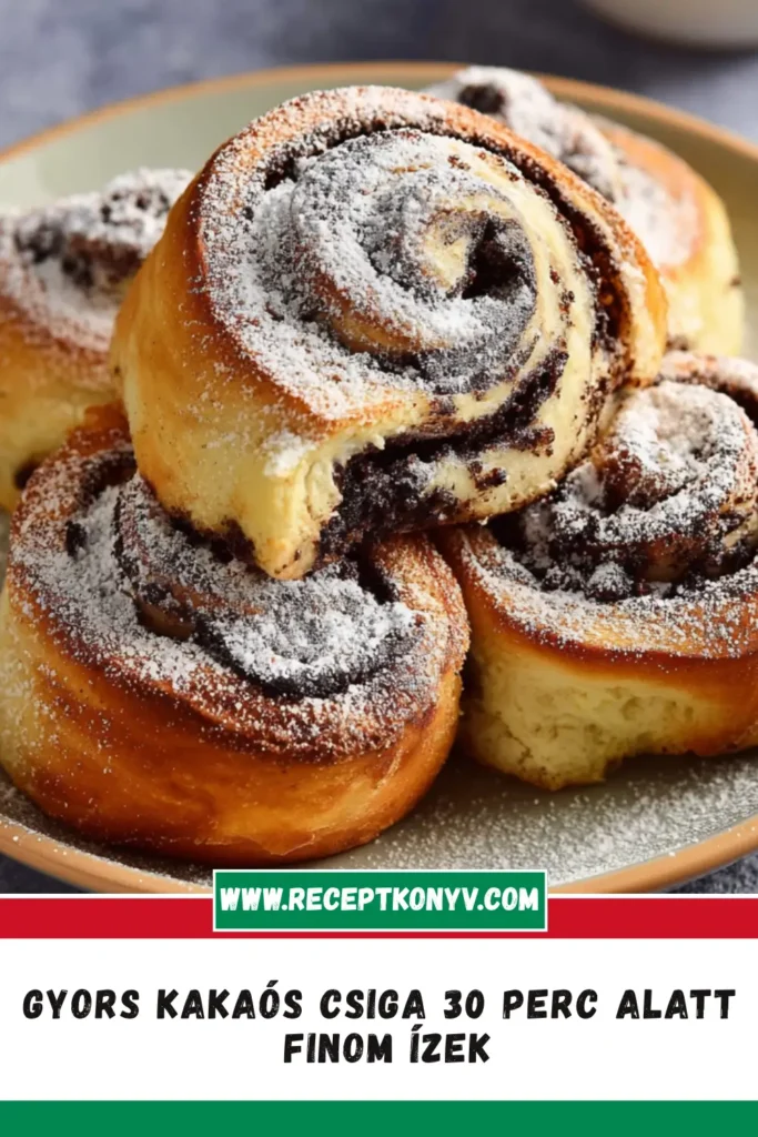 Így készül a hagyományos Kakaós csiga - lépésről lépésre | receptkonyv.com