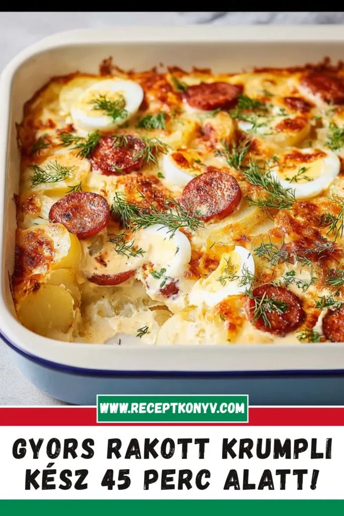 Ez a Rakott krumpli recept egyszerűen tökéletes! | receptkonyv.com