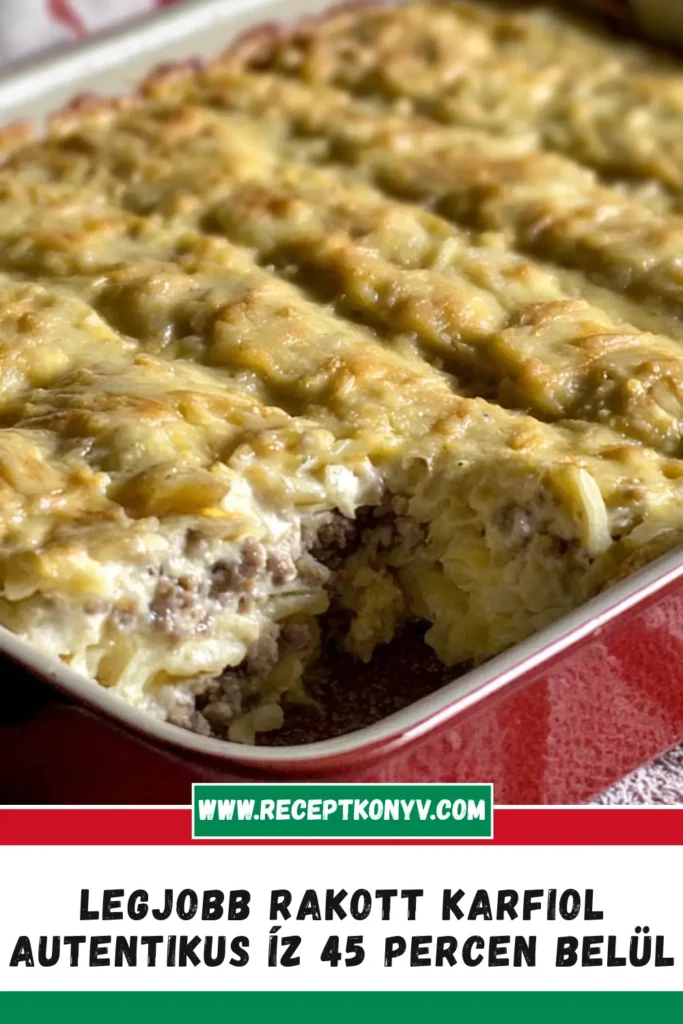 Ez a Rakott karfiol recept egyszerűen tökéletes! | receptkonyv.com