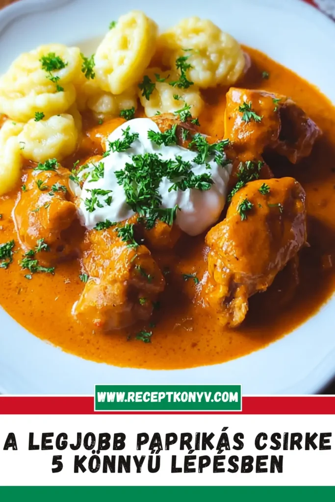 A Legjobb Paprikás Csirke 5 Könnyű Lépésben