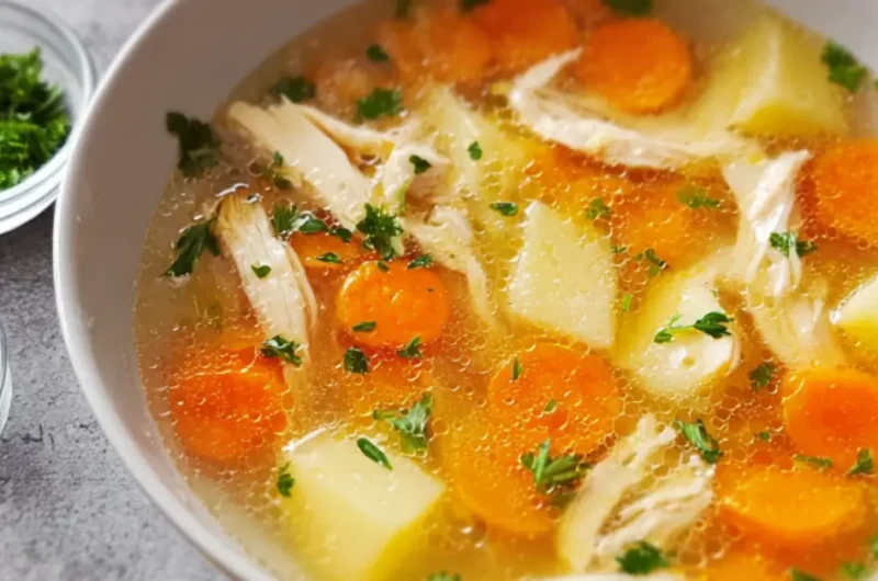 Újházi tyúkhúsleves: Autentikus recept 3 óra alatt