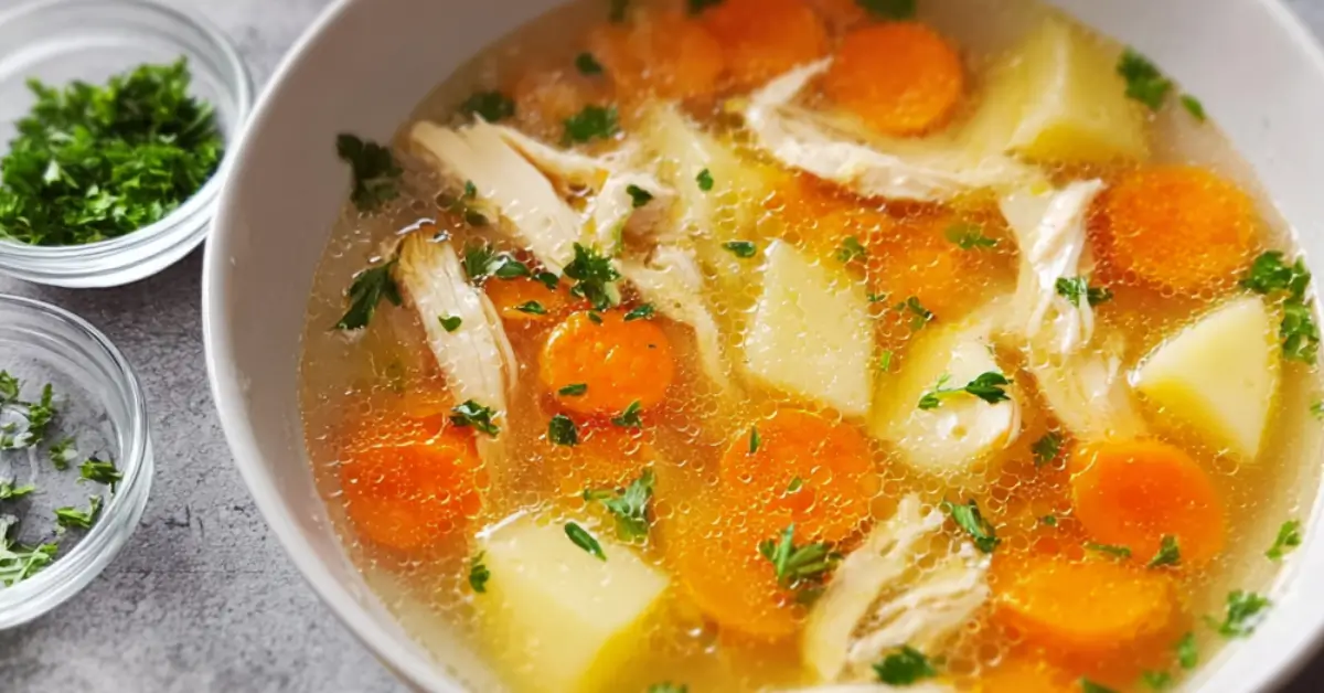 Újházi tyúkhúsleves: Autentikus recept 3 óra alatt