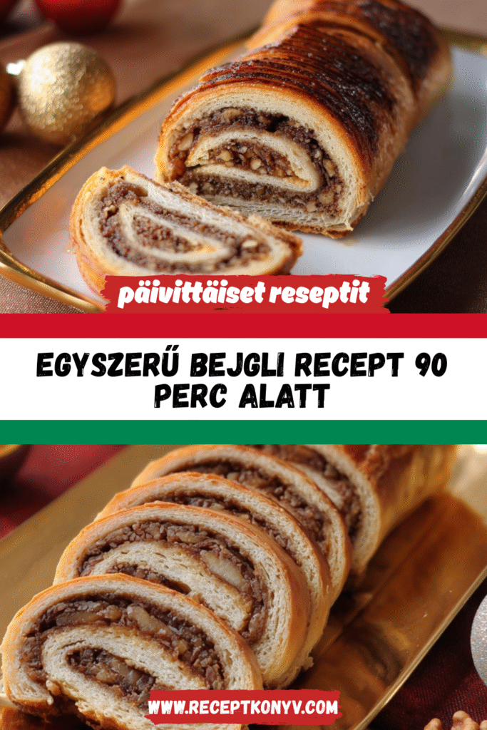 Egyszerű Bejgli Recept 90 Perc Alatt