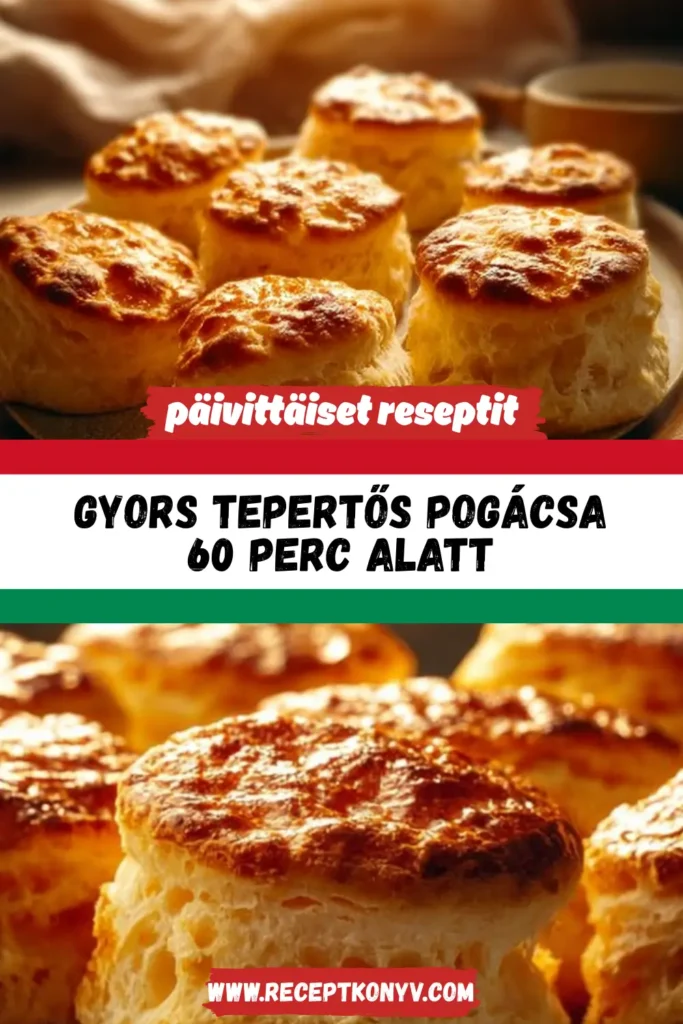 Gyors Tepertős Pogácsa 60 Perc Alatt