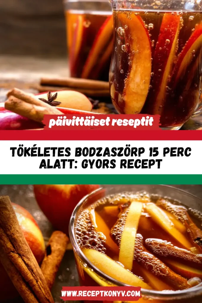 Finom Alma Fahéjas forró Ital: Készítsd El 10 Perc Alatt!