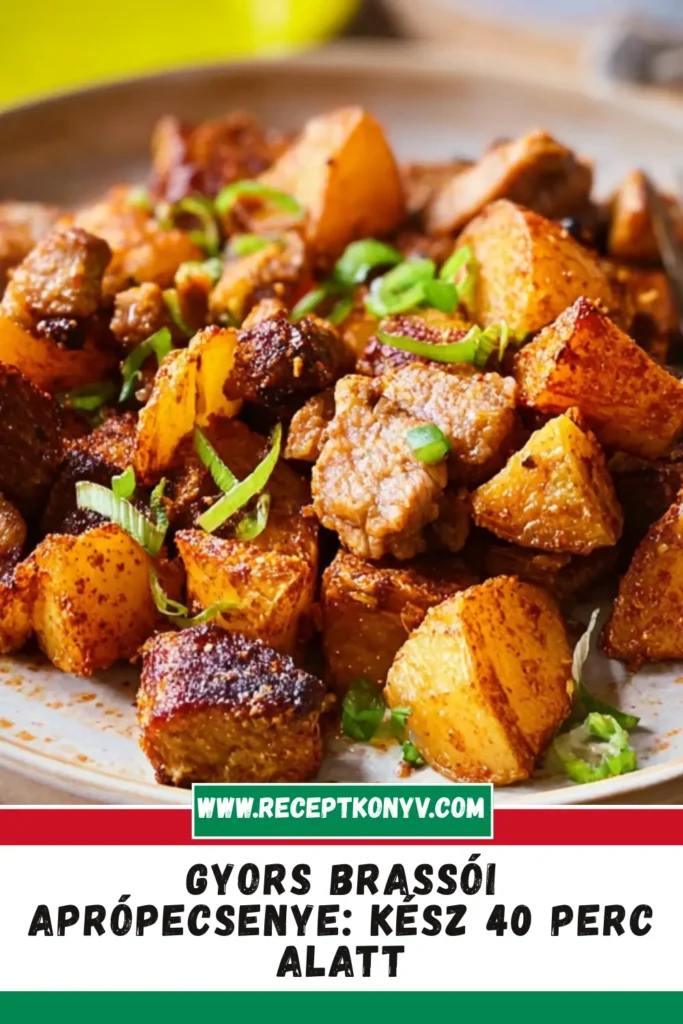 Gyors Brassói aprópecsenye: Kész 40 perc alatt.