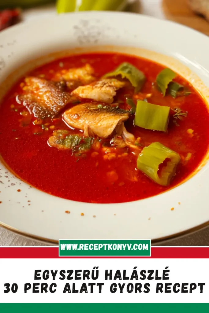 Egyszerű Halászlé 30 Perc Alatt - Gyors Recept
