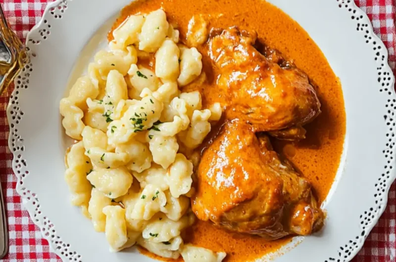 Csirkepaprikás Galuskával 45 Perc Alatt – A Legjobb Recept