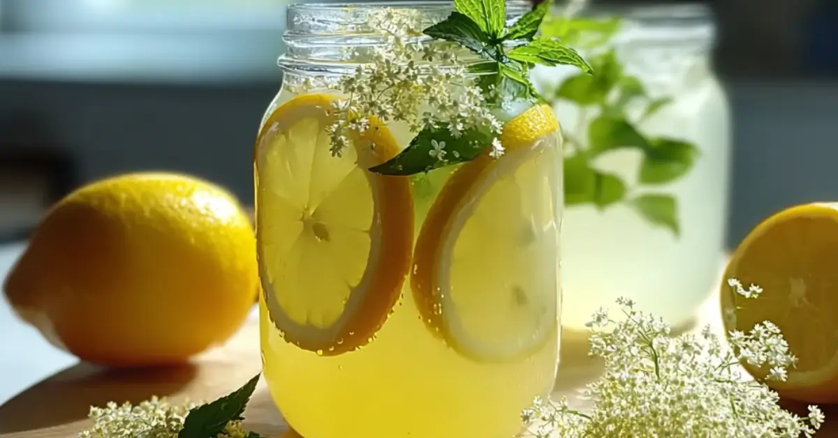 5 perces hideg bodzás frissítő: Egyszerű és hűsítő