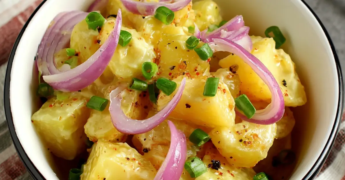Majonézes krumplisaláta 20 perc alatt: a legjobb recept