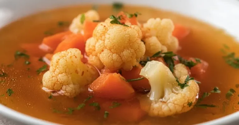 Zöldséges karfiolleves 30 perc alatt – Gyors és házias