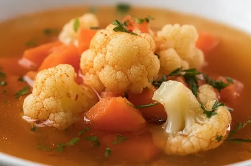 Zöldséges karfiolleves 30 perc alatt – Gyors és házias