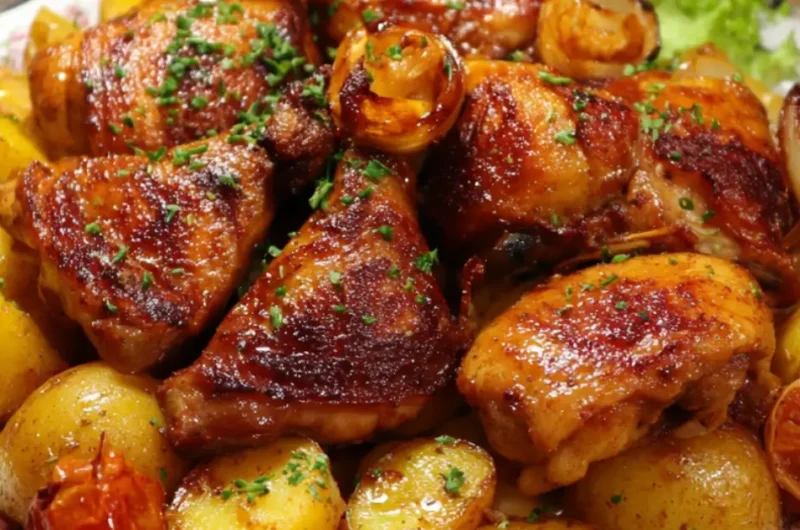 Sült csirkecomb 60 perc alatt: Gyors és laktató ebéd