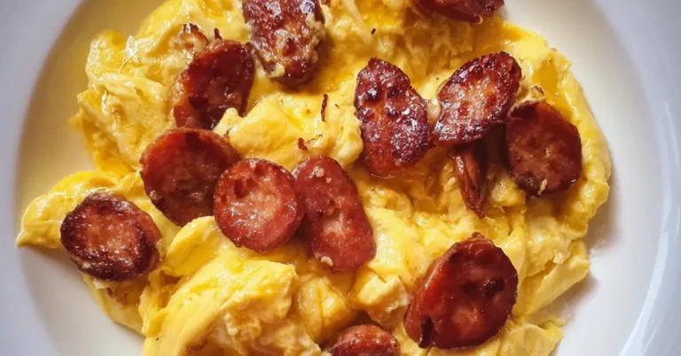 Kolbászos tojás recept: Készíts laktatót 10 perc alatt