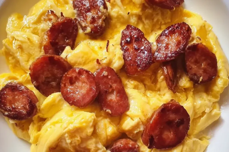 Kolbászos tojás recept: Készíts laktatót 10 perc alatt