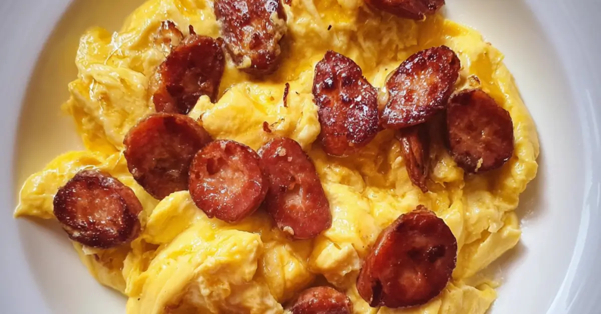 Kolbászos tojás recept: Készíts laktatót 10 perc alatt