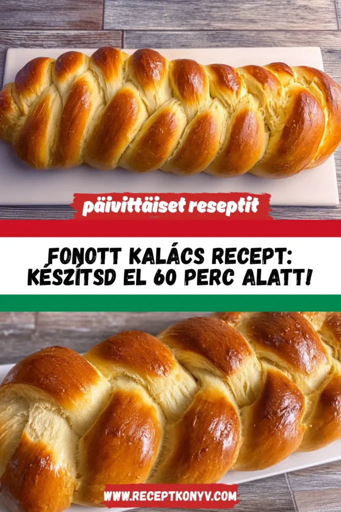 Fonott Kalács Recept: Készítsd El 60 Perc Alatt!