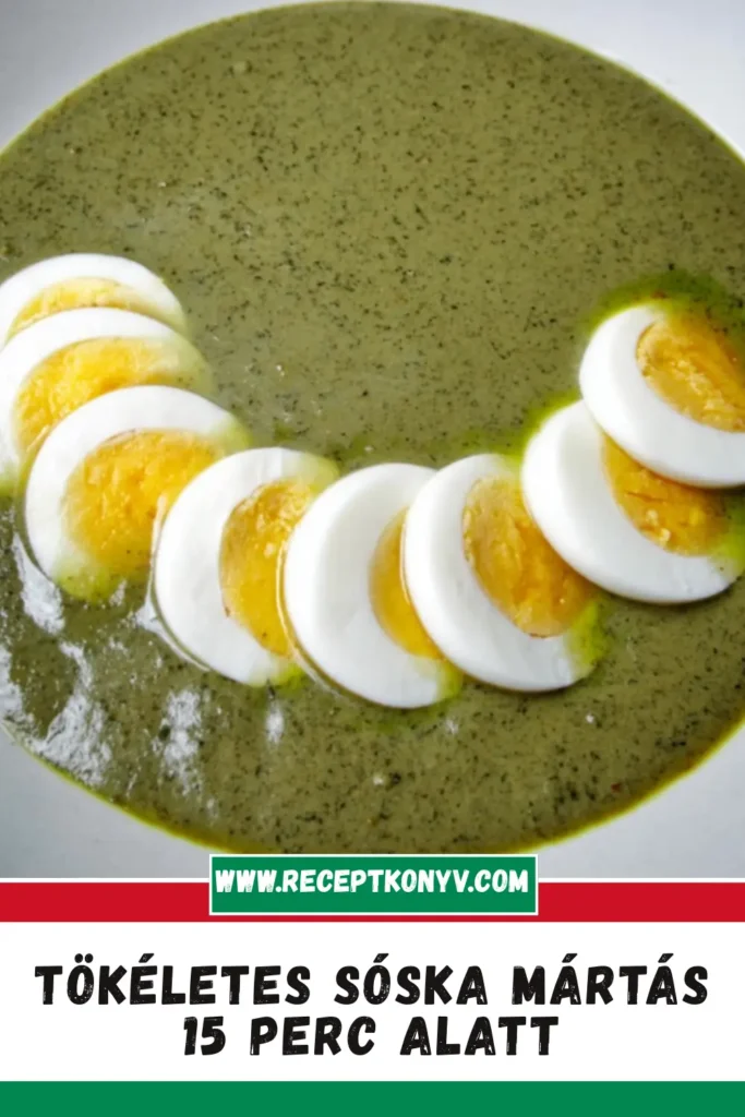 Tökéletes Sóska Mártás 15 Perc Alatt