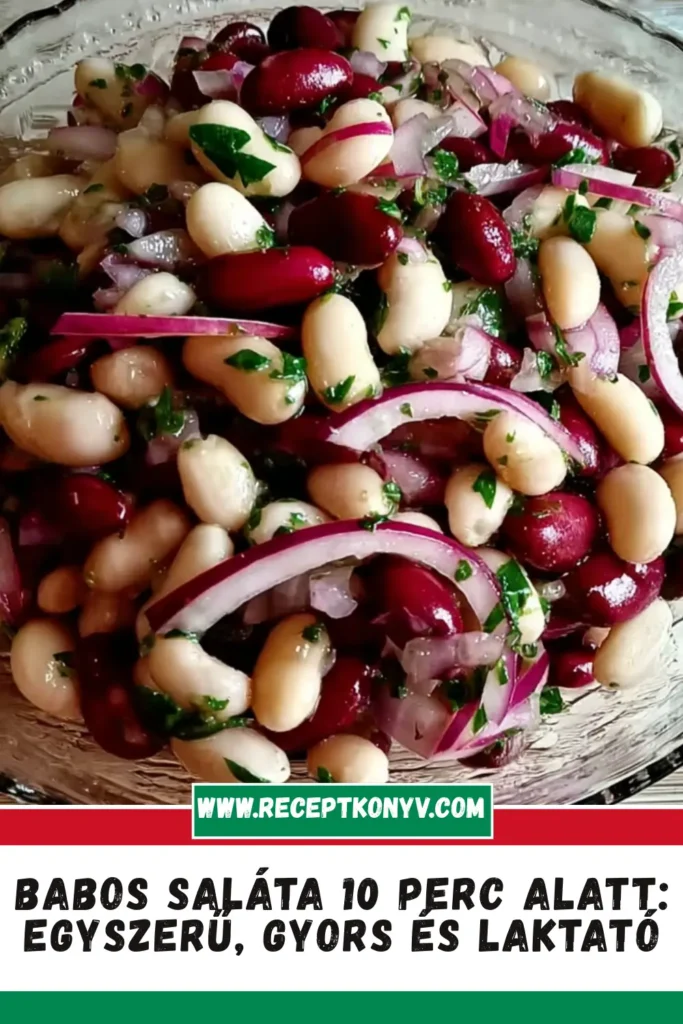 Babos saláta 10 perc alatt: Egyszerű, gyors és laktató
