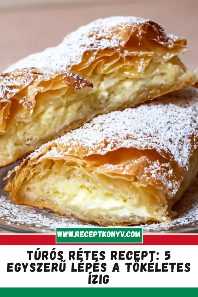 Túrós rétes recept: 5 egyszerű lépés a tökéletes ízig