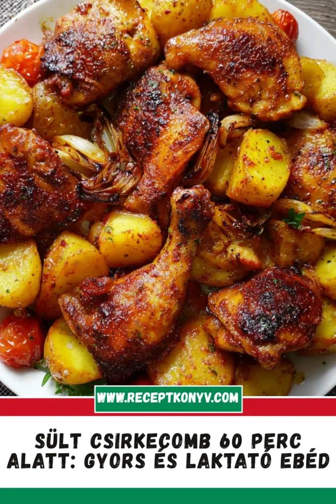 Sült csirkecomb 60 perc alatt: Gyors és laktató ebéd
