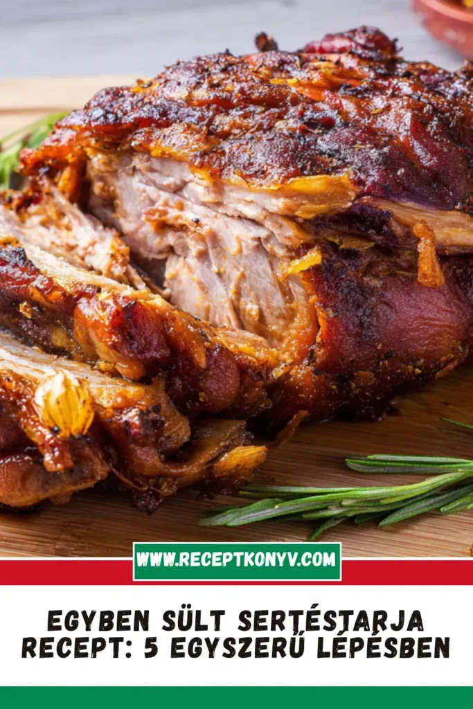 Egyben sült sertéstarja recept: 5 egyszerű lépésben
