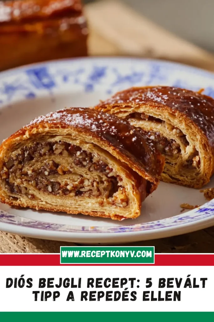 Diós bejgli recept: 5 bevált tipp a repedés ellen