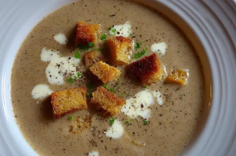 Gombakrémleves recept: ínycsiklandó vacsora 20 perc alatt