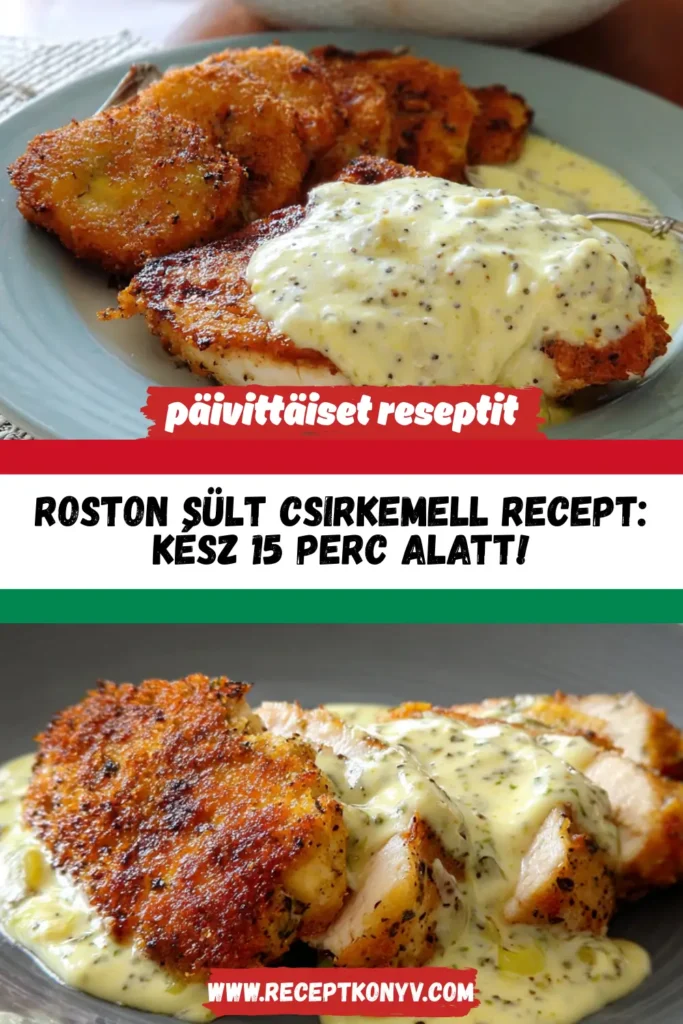 Roston sült csirkemell recept: kész 15 perc alatt!