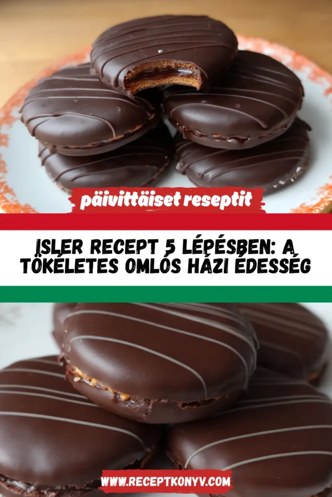 Isler recept 5 lépésben: A tökéletes, omlós házi édesség