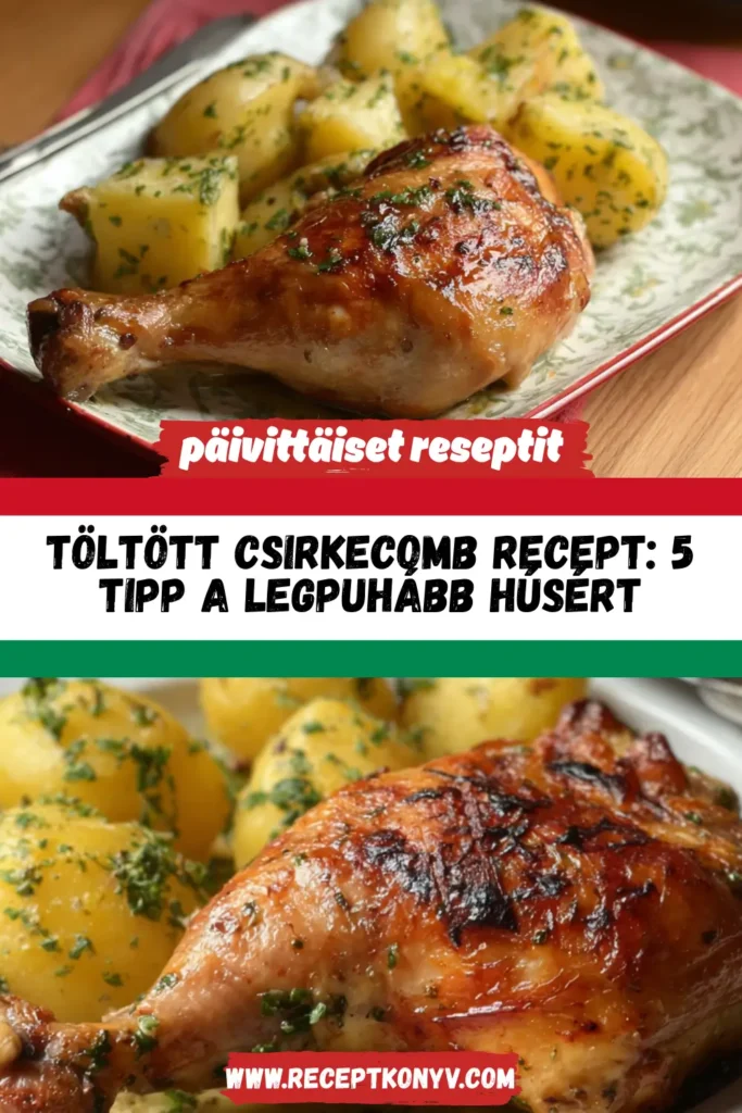 Töltött csirkecomb recept: 5 tipp a legpuhább húsért