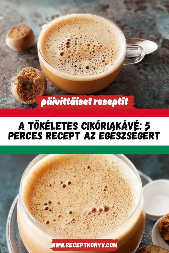 A tökéletes cikóriakávé: 5 perces recept az egészségért