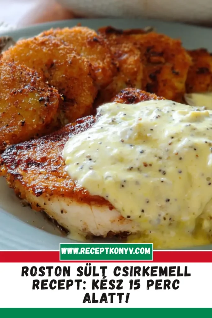 Roston sült csirkemell recept: kész 15 perc alatt!