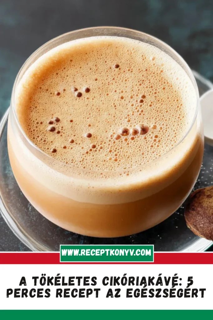 A tökéletes cikóriakávé: 5 perces recept az egészségért