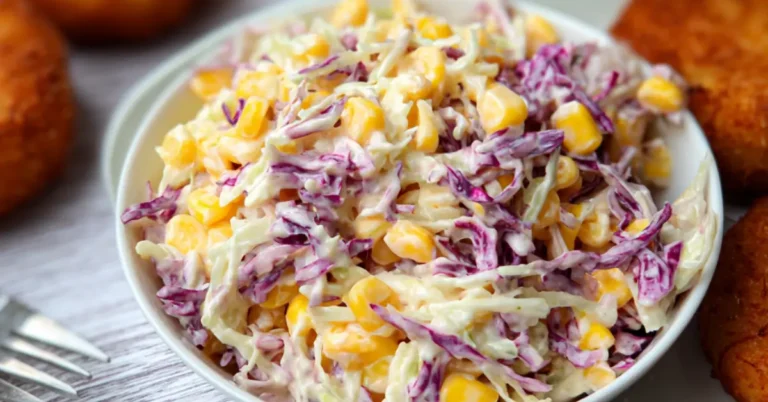Kukoricás káposztasaláta recept: 10 perc alatt kész