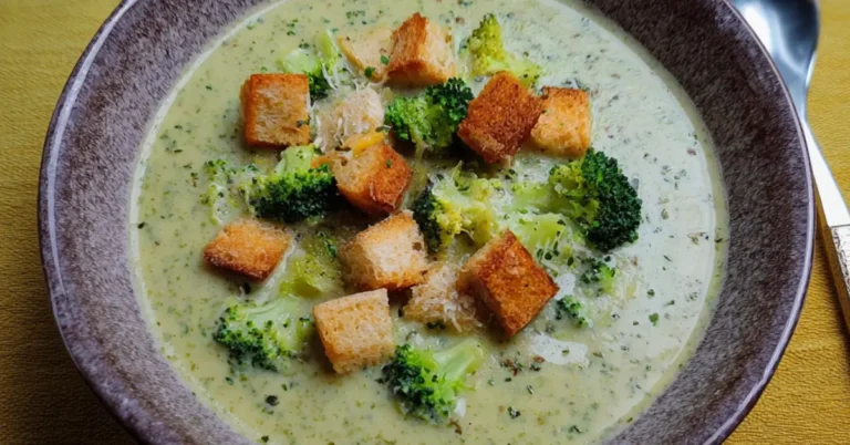 Selymes brokkolikrémleves recept: kész 20 perc alatt