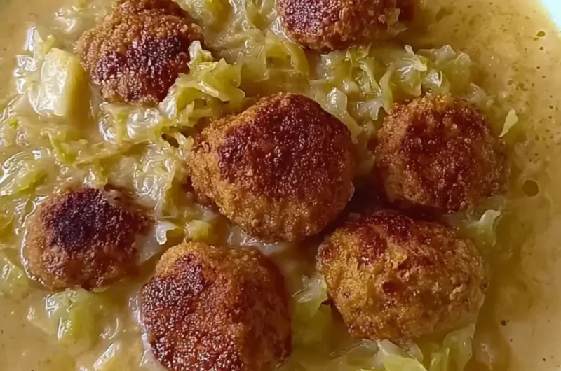 A legjobb kelkáposzta főzelék fasírttal: Kész 40 perc alatt