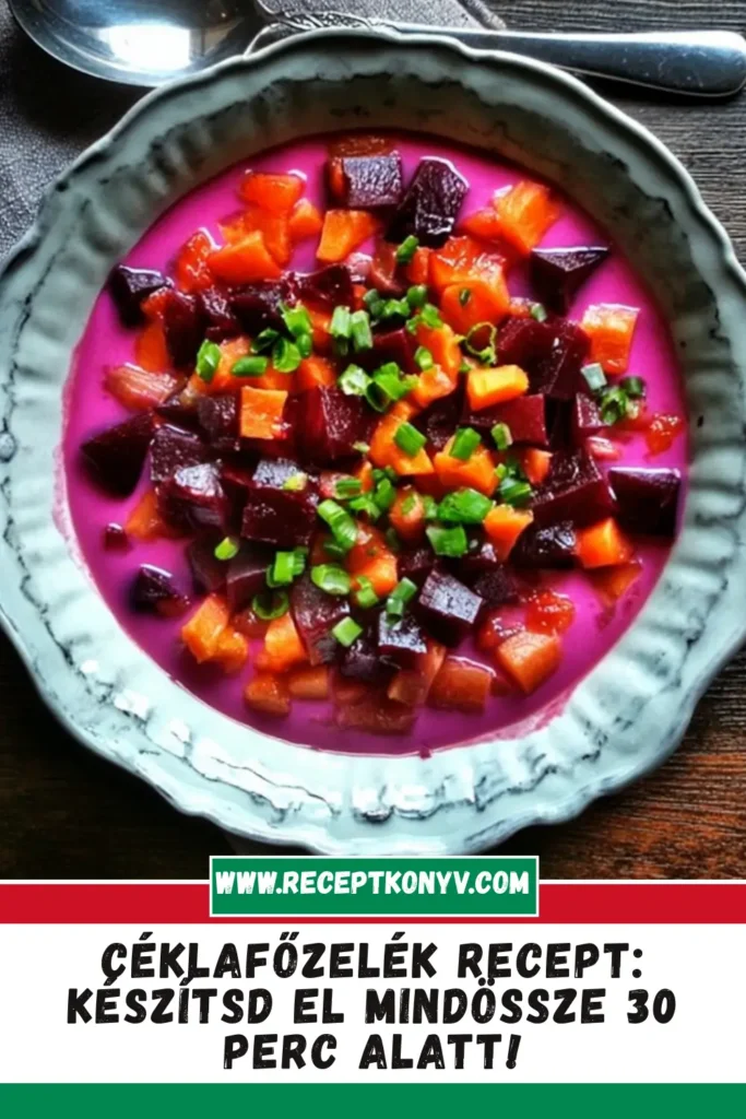 Céklafőzelék recept: Készítsd el mindössze 30 perc alatt!