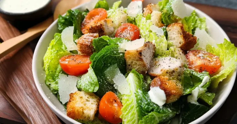 Cézár saláta recept: Mennyei vacsora 15 perc alatt