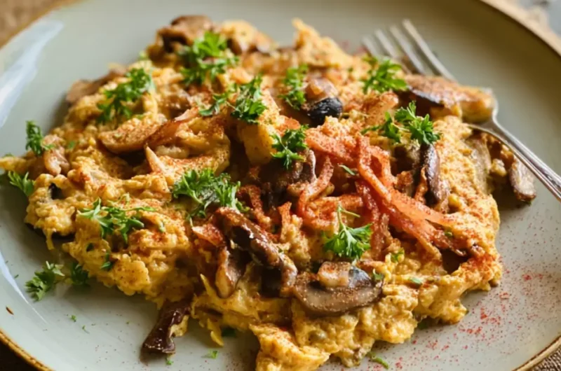 Sonkás rántotta 5 perc alatt: Egyszerű és laktató