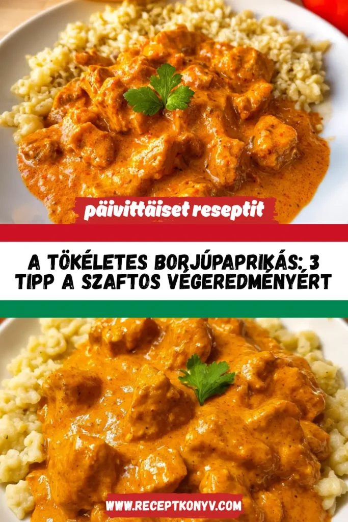 A tökéletes borjúpaprikás: 3 tipp a szaftos végeredményért