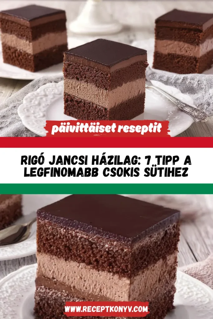 Rigó Jancsi házilag: 7 tipp a legfinomabb csokis sütihez